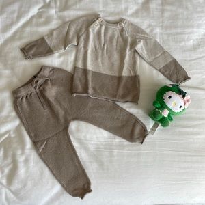 H&M Knit Set Size 12-18 mths